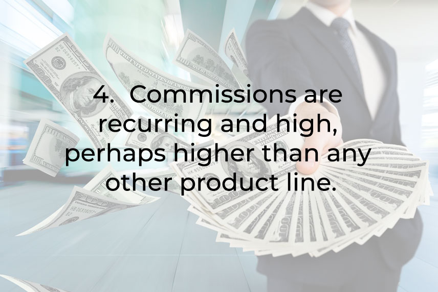 Group health opens the door to other profitable sales.