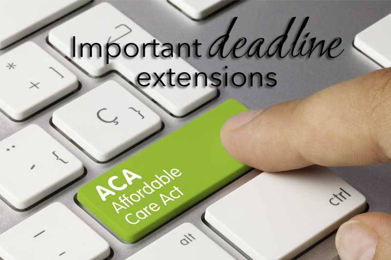 ACA deadlines for 2015 reporting